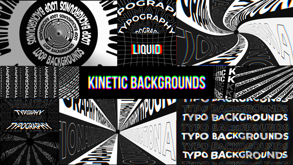 Kinetic Backgrounds for Premiere Pro