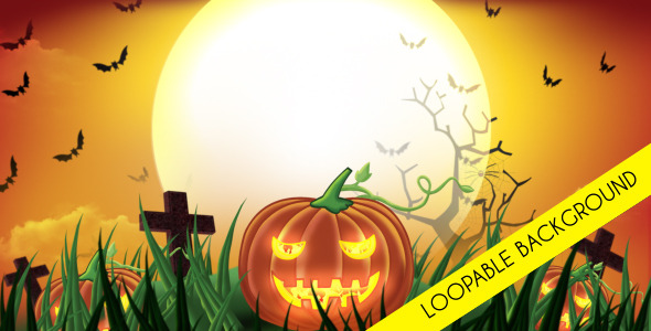 Halloween Day Loopable Background
