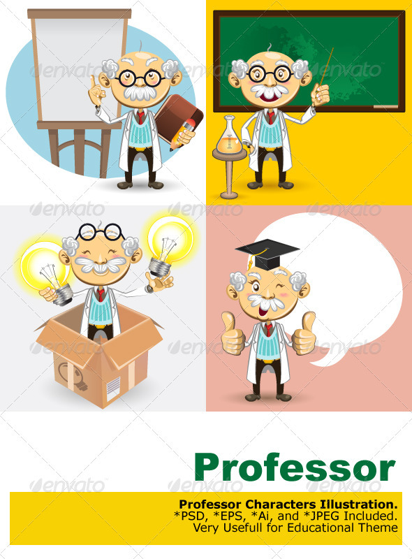 Professor Characters - People Characters