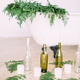 White bath decorated with fern and candles - PhotoDune Item for Sale