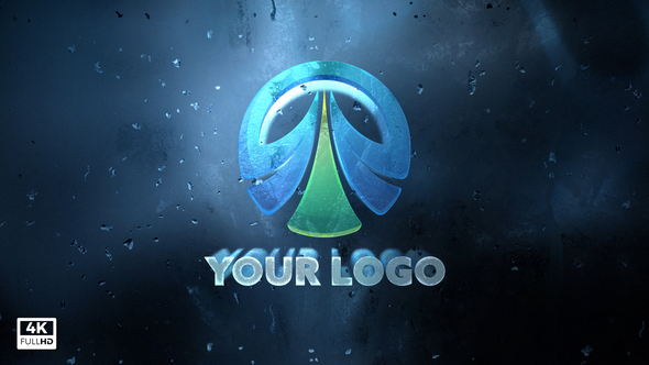 Ice Winter Logo Reveal