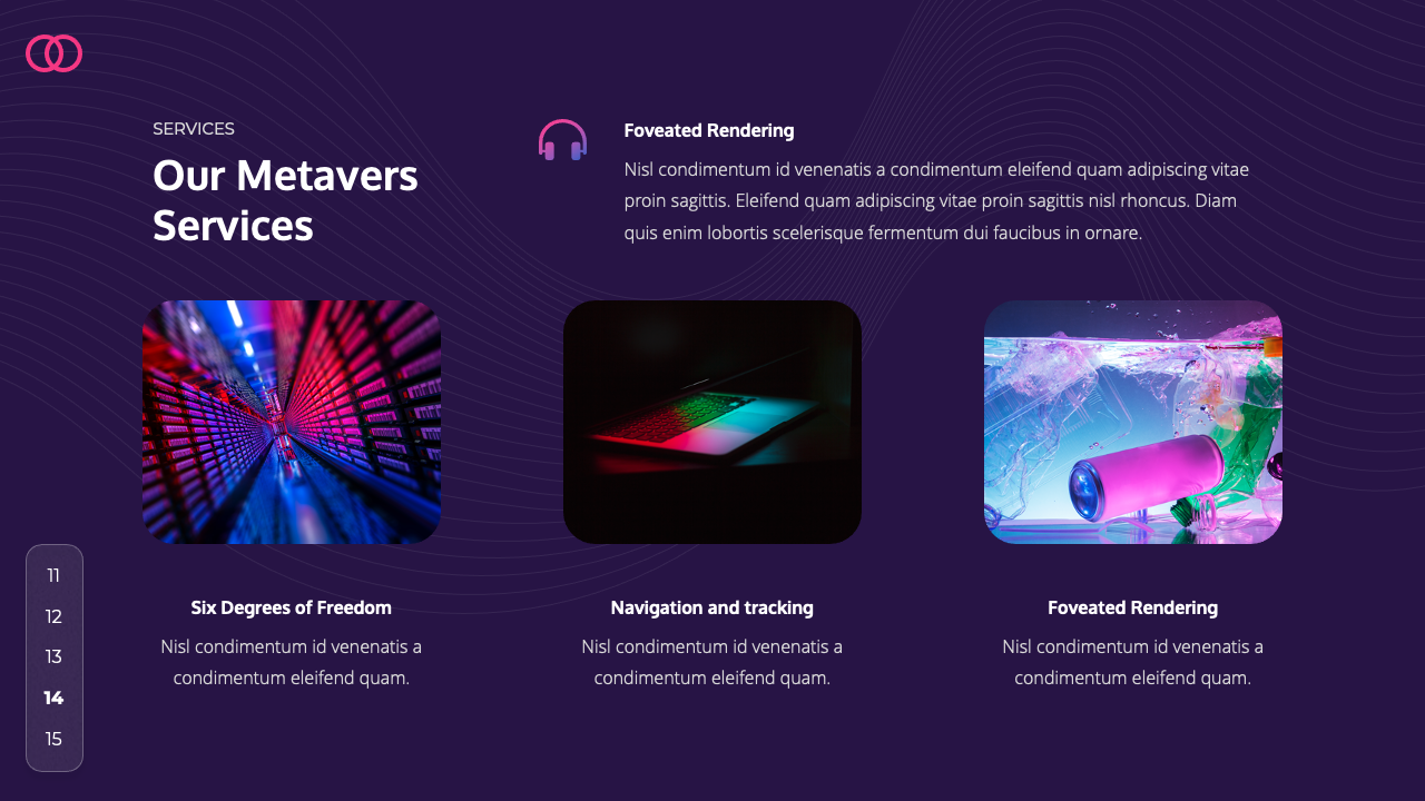Metavers - Virtual Reality & Metaverse Pitch Deck PowerPoint Template ...