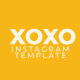 Xoxo Instagram template