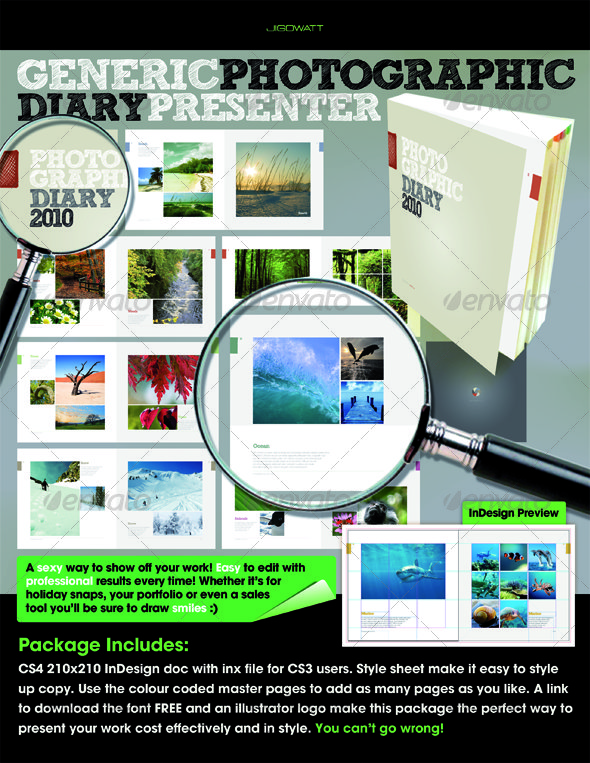 Photographic Diary - Portfolio Brochures