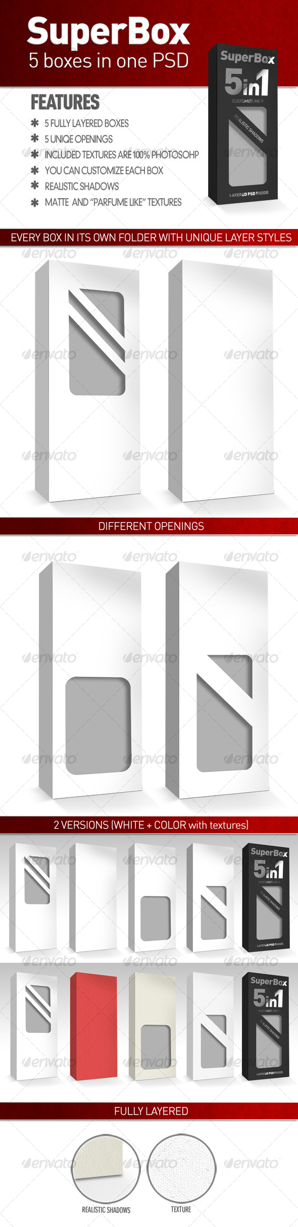SuperBox - 5 in 1 - Miscellaneous Packaging