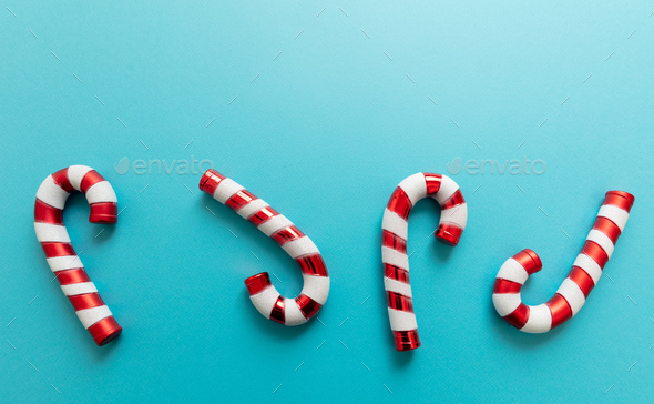 Candy Canes Blue