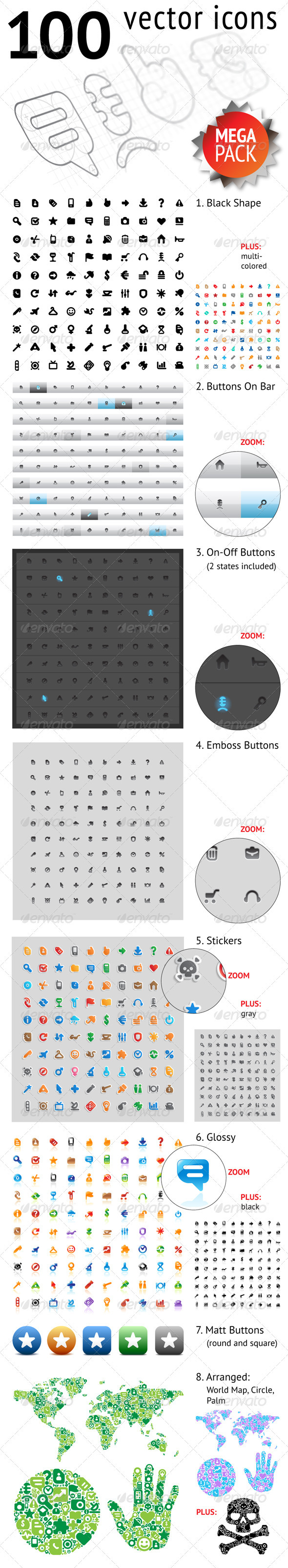 Web Icons Mega Pack - Web Icons