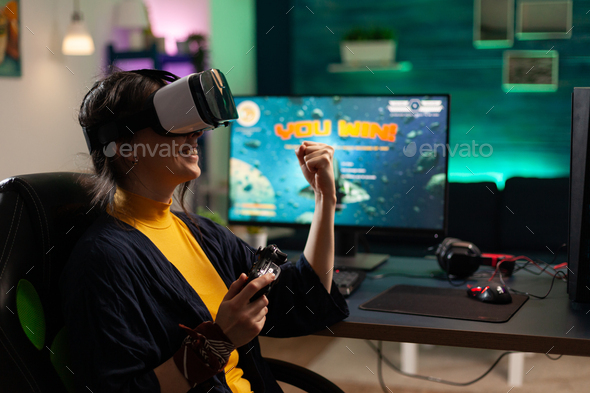 virtual reality glasses games