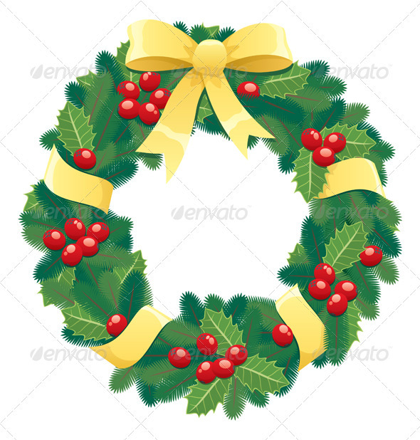 Christmas Wreath - Christmas Seasons/Holidays