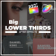 Big Lower Thirds | Final Cut Pro X - VideoHive Item for Sale