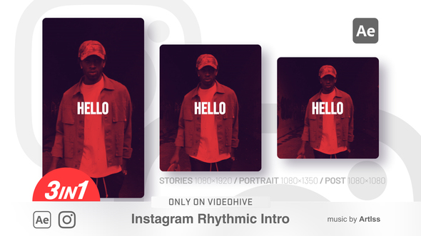 Instagram rhythmic intro