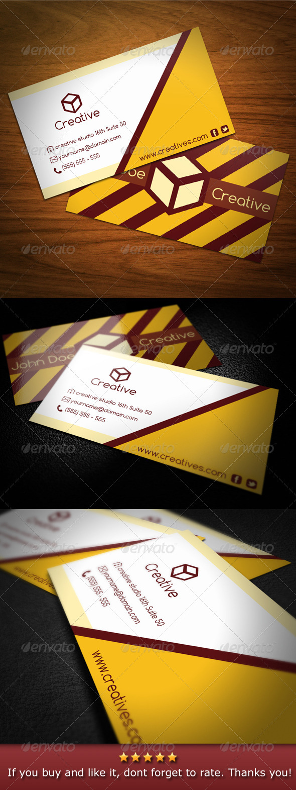 Creative Business Card - Corporate Business Cards