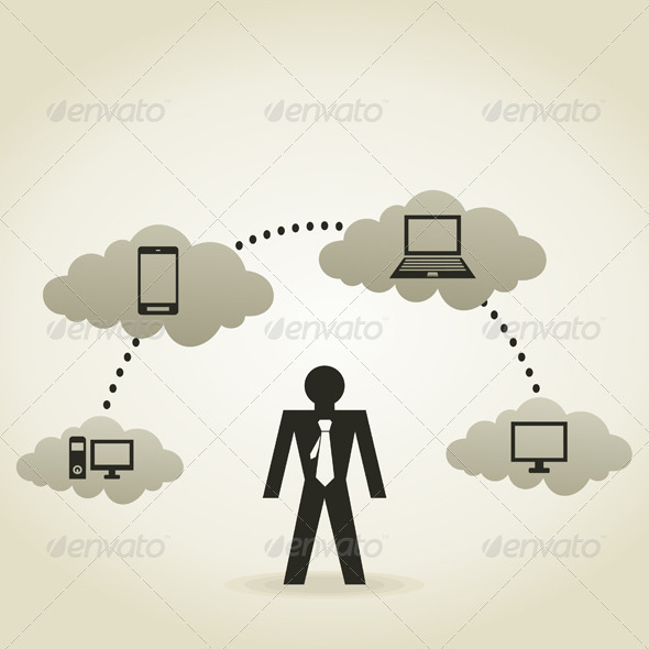 Business the information - People Characters