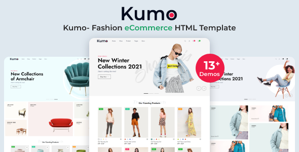Fabulous Kumo- Fashion eCommerce HTML Template