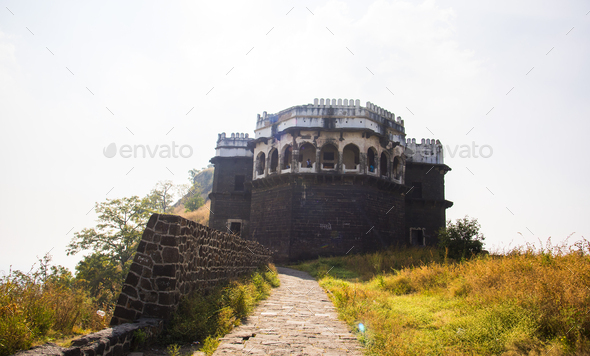 Ancient Daulatabad fort, Maharashtra, India