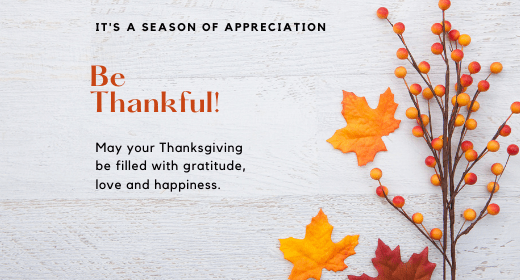 Poster of Happy thanksgiving day