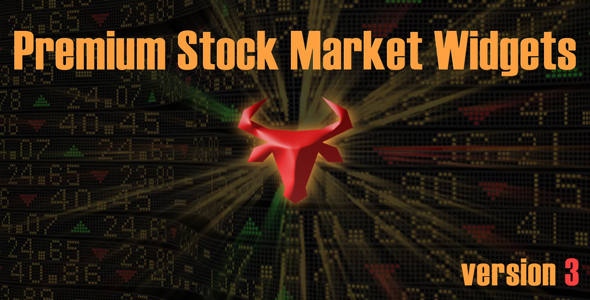 Premium Stock Market & Forex Widgets | PHP Plugin