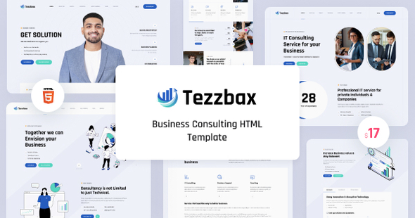 Tezzbax - Business Consulting HTML Template