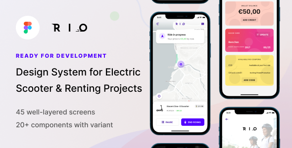 Rio — Design System for Electric Scooters