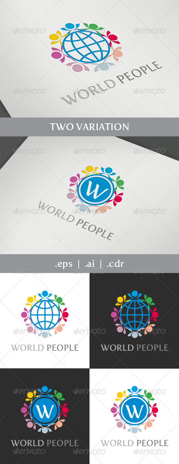 World Social Logo - Symbols Logo Templates