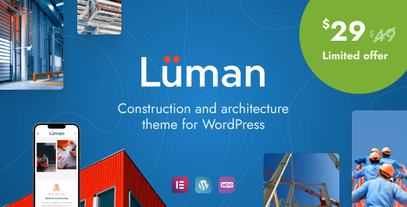 Luman - Construction & Architecture WordPress Theme