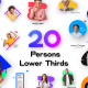 20 Person Introduction Lower Thirds - VideoHive Item for Sale