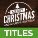 Christmas Titles | DaVinci Resolve Macros - VideoHive Item for Sale