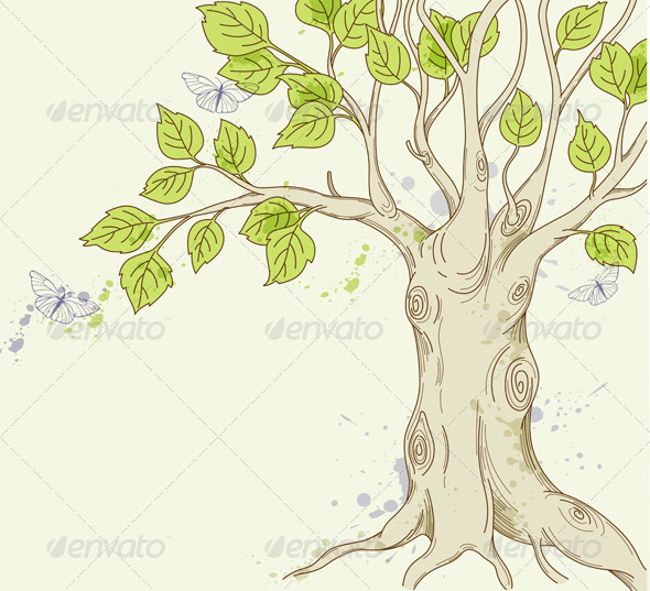 Green Tree - Flowers & Plants Nature