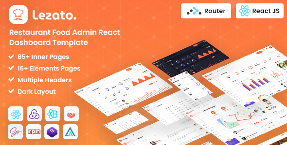 Lezato : React Redux Restaurant Admin Template