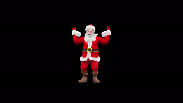Santa Claus Dancing 4K alt