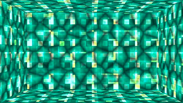 Broadcast Hi-Tech Glittering Abstract Patterns Wall Room 074