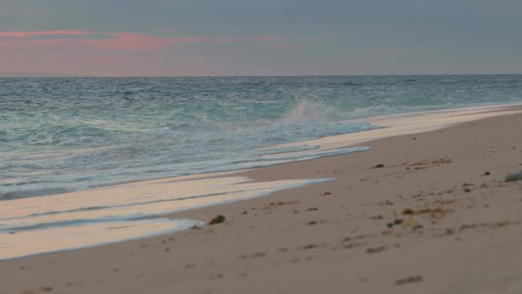 Sea View with Blue Raging Waves at Philippines alt