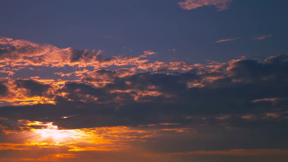 Sunset & cloudscape