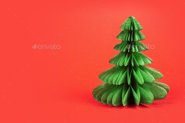 Green christmas tree - Stock Photo - Images