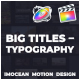 Big Titles &amp; Typography | Final Cut Pro X - VideoHive Item for Sale