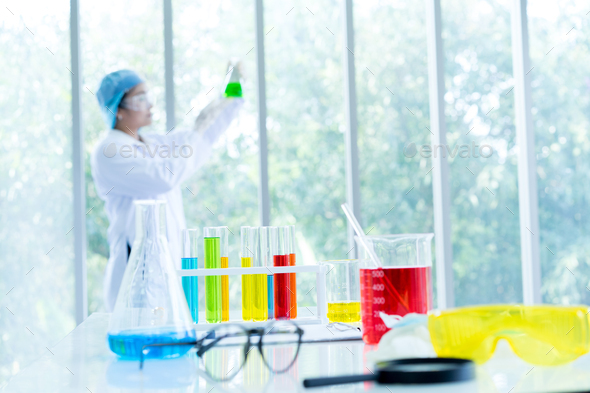 SCIENCE  LAB - Stock Photo - Images