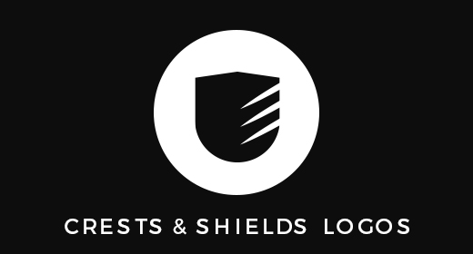 Crests and shields logos