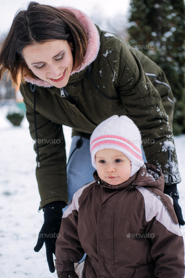 Winter walks with babies and young children. Baby toddler in Winter, How to Protect kids in Cold