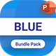 60.000+ Bundle Blue PowerPoint Template, Presentation Templates ...