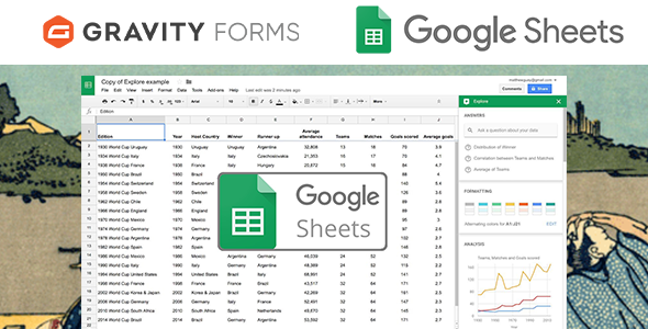 gravityforms google sheets inline preview