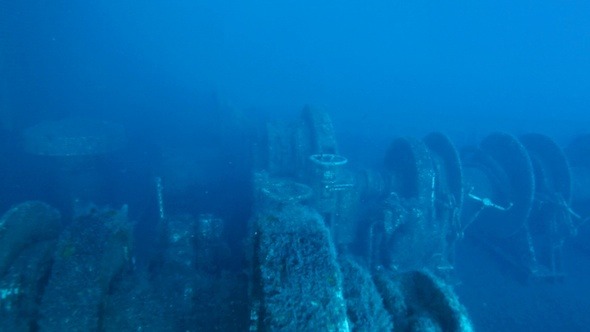 Swimming around Zenobia Shipwreck, Paphos