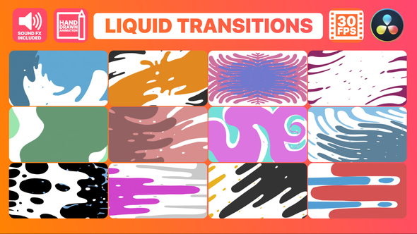 Liquid Motion Transitions for DaVinci Resolve