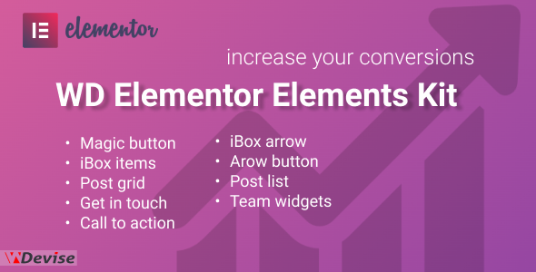 WD Elementor Elements Kit