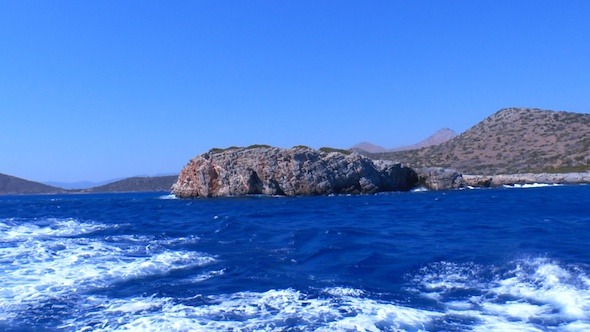 Seascape With Rocks And Waves, Crete
