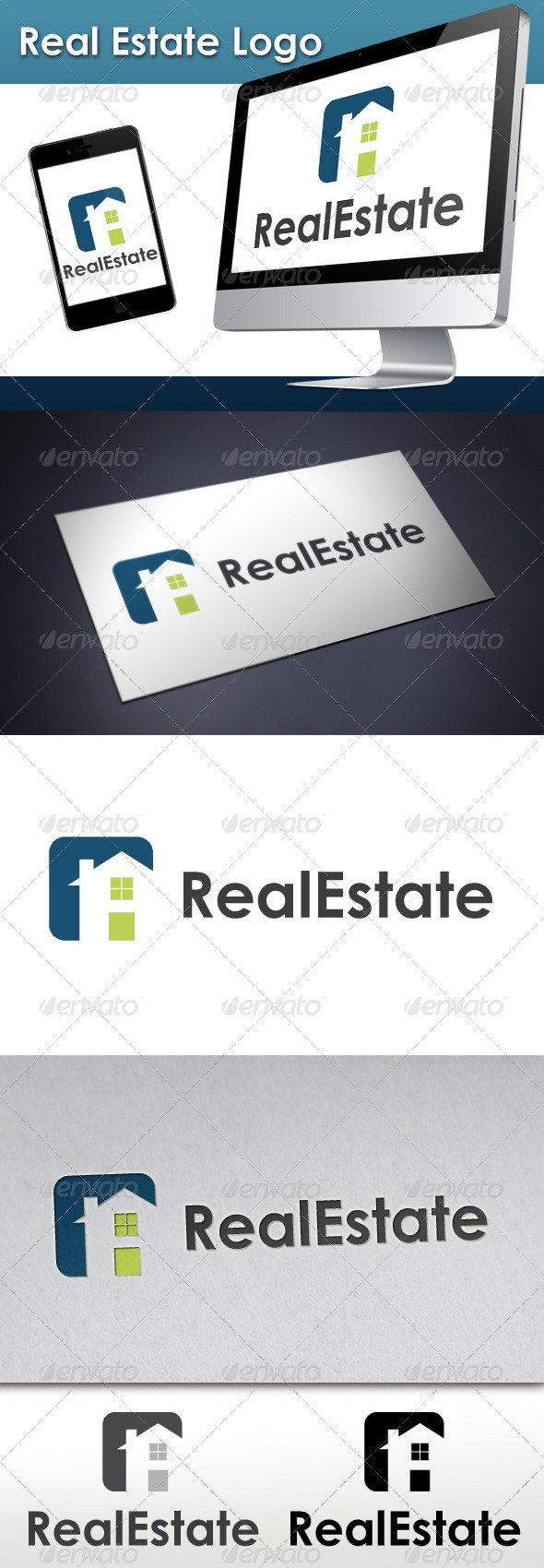 Real Estate Logo 4 - Buildings Logo Templates