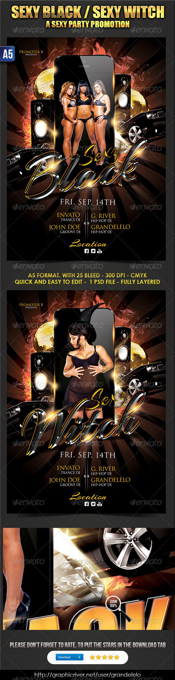 Sexy Black Party - Clubs & Parties Events