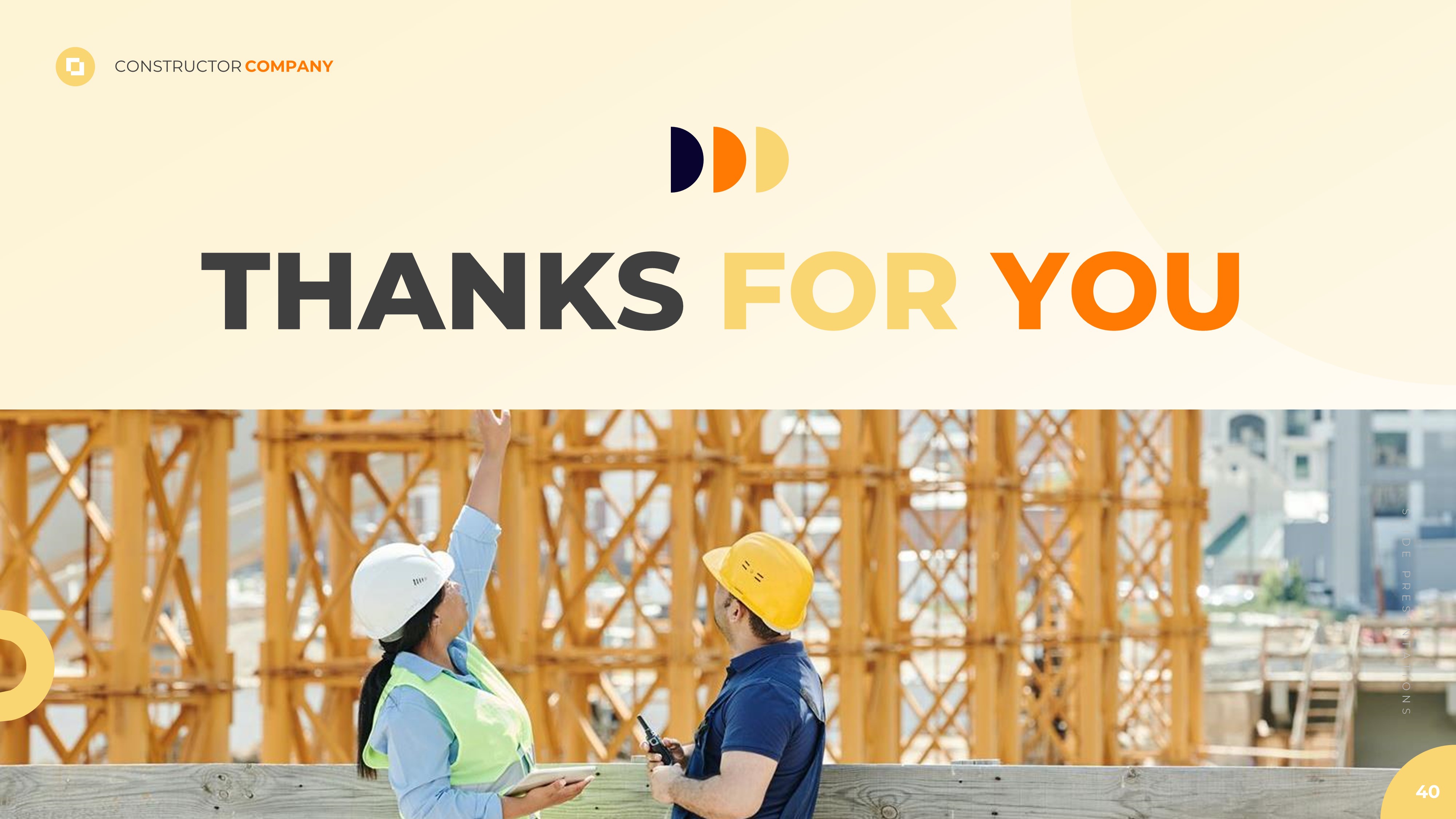 Constructor - Construction & Industrial Google Slides Template ...