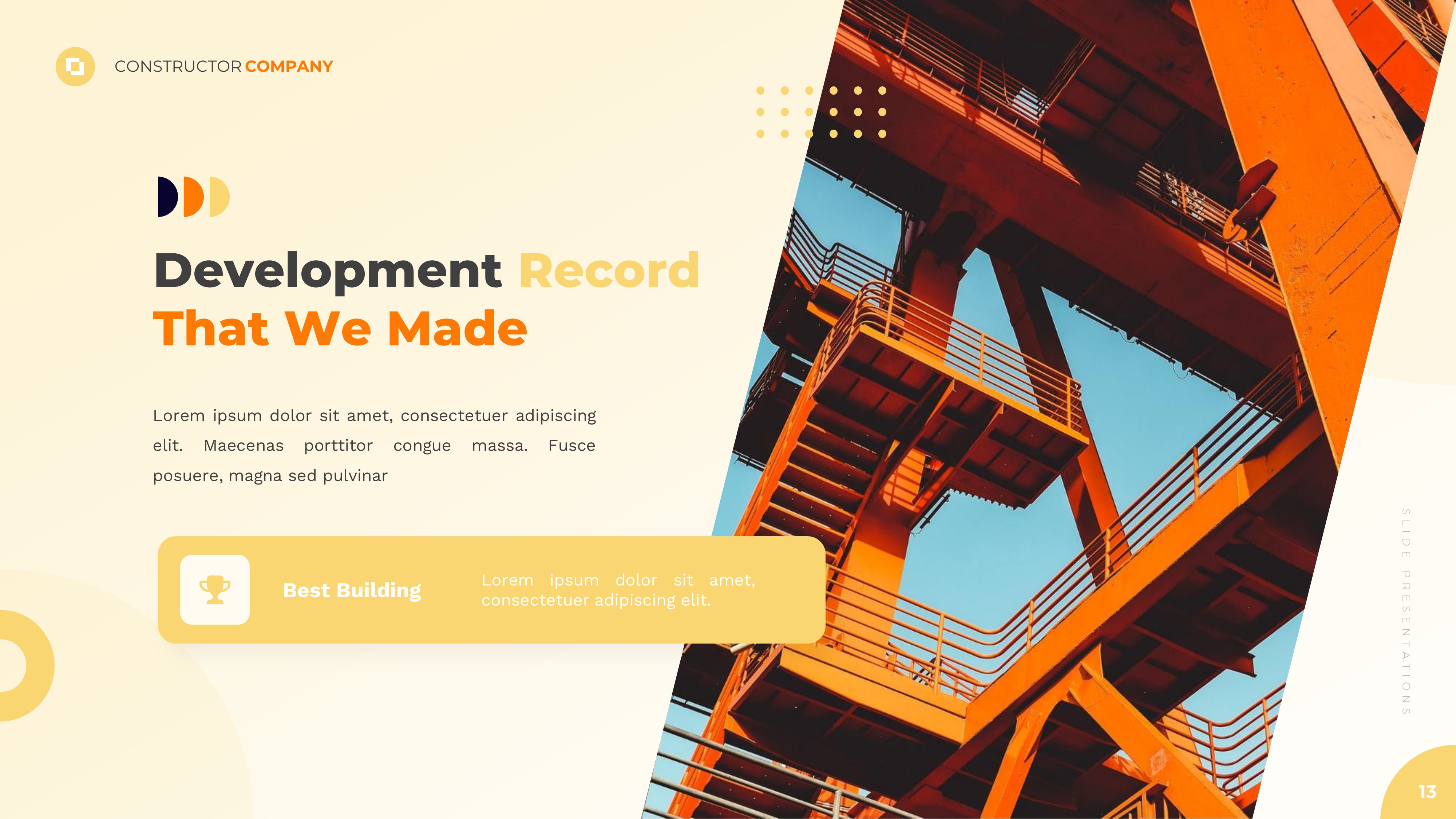 Constructor - Construction & Industrial Powerpoint Template ...