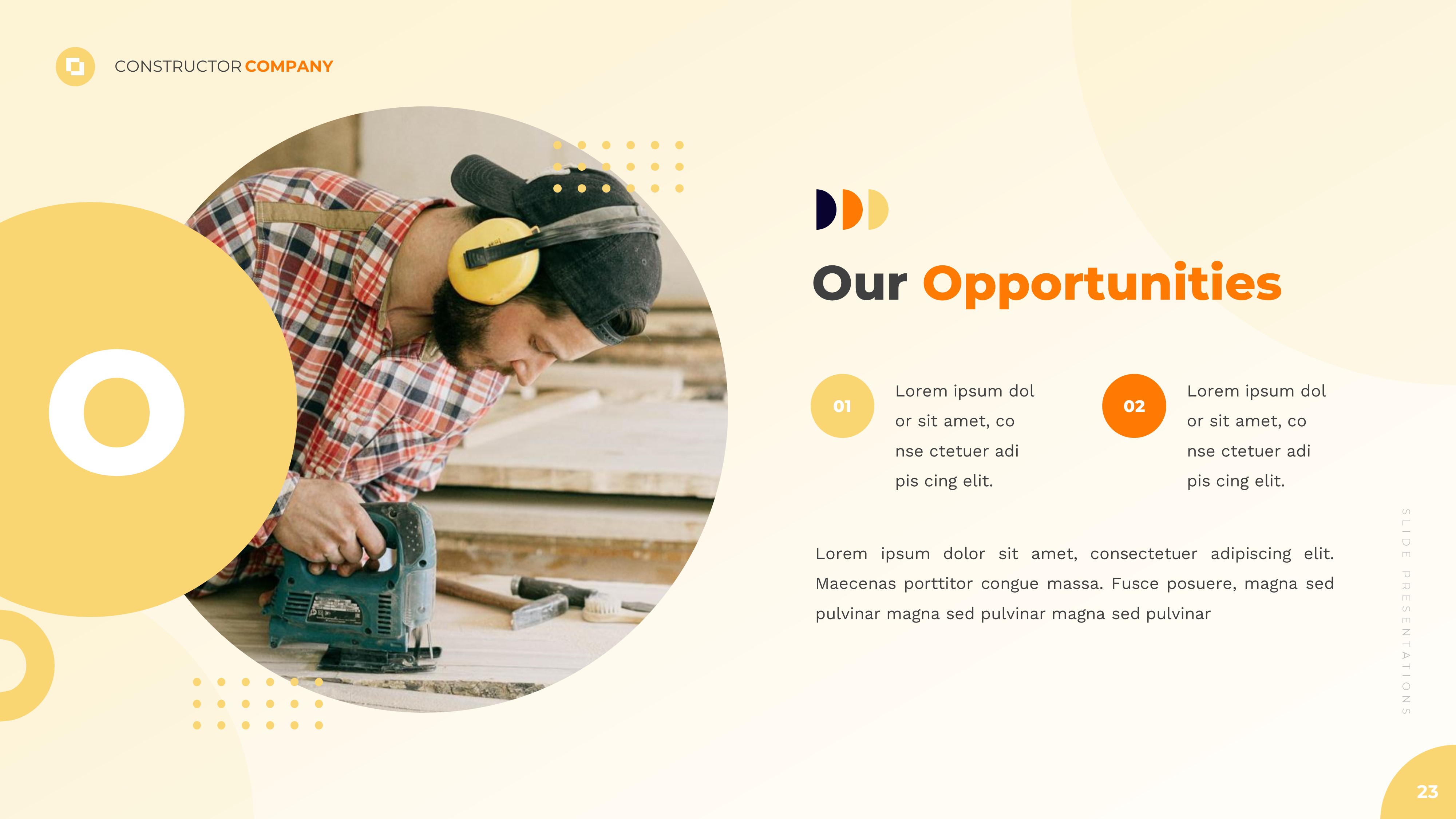 Constructor - Construction & Industrial Powerpoint Template ...