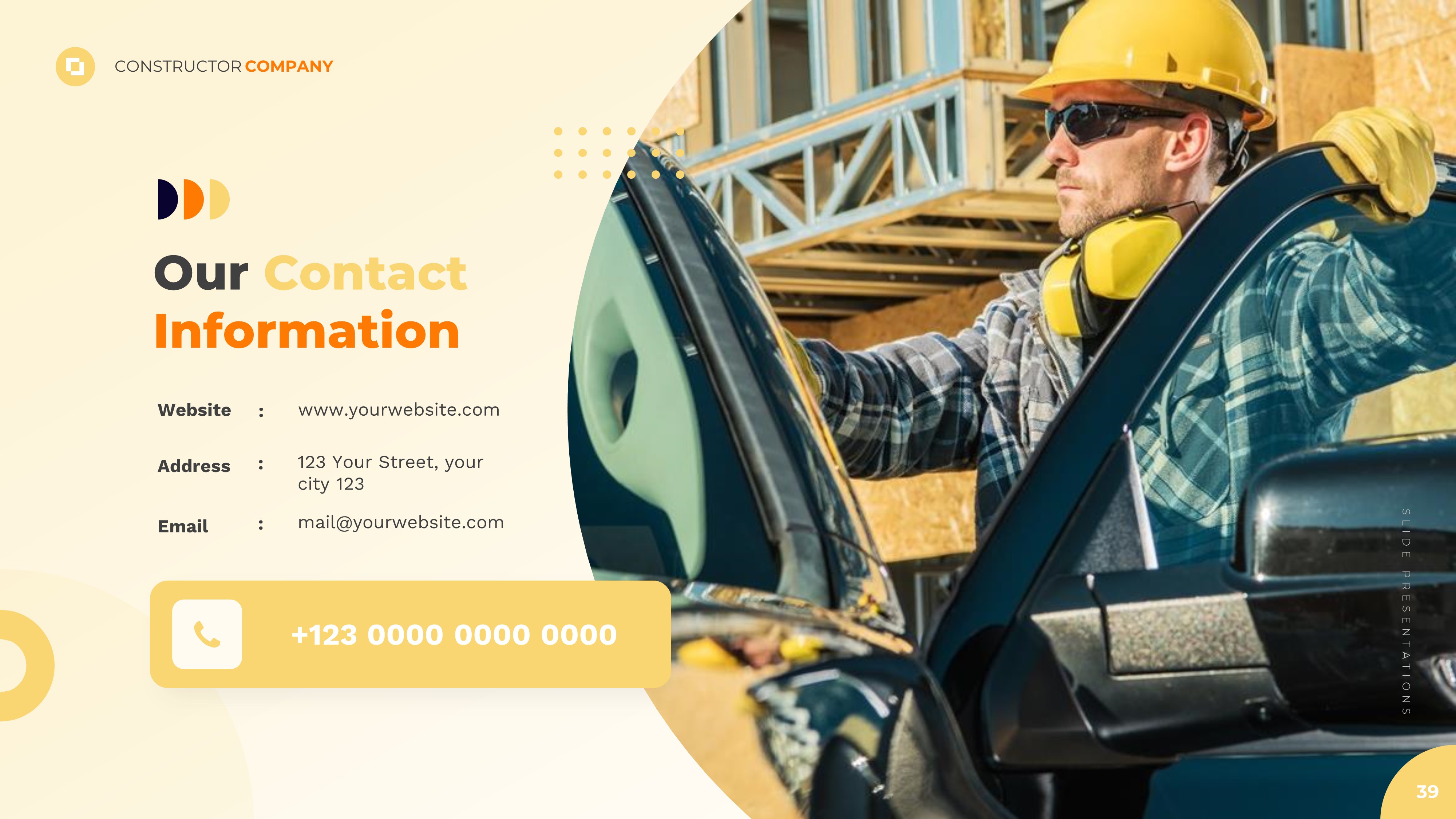 Constructor - Construction & Industrial Powerpoint Template ...